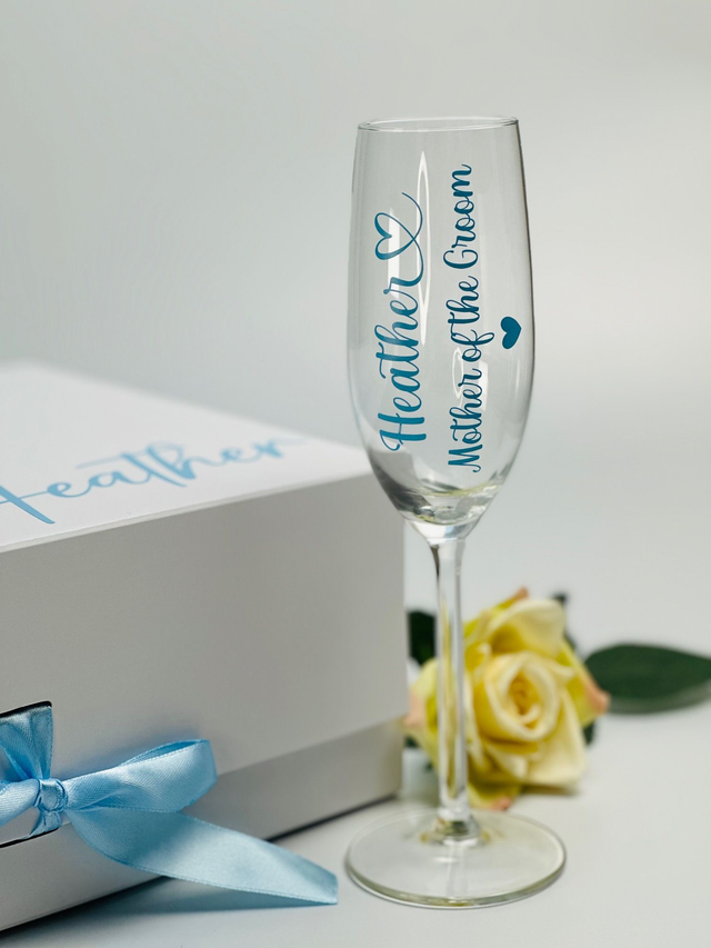 Personalised Wedding Glass