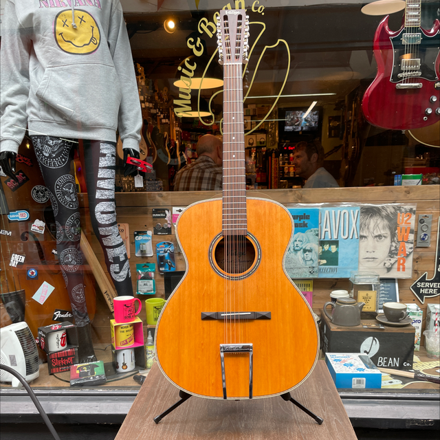 Vintage 'Fret Dancer' 12-String Acoustic Guitar ~ Aged Open Pore - Pre Owned