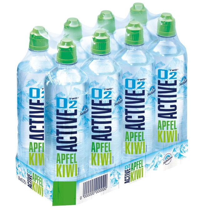 DPG Active O2 Apfel Kiwi PET 0,75l (8 x 0,75 L)