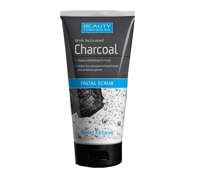 Beauty Formulas: Charcoal Facial Scrub 150ml