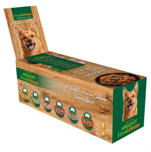 Ragoût d'oreilles de porc / FreshHome - 9 bols x 280 Grs = 2.520 Kg - Arquivet / ARQ1403