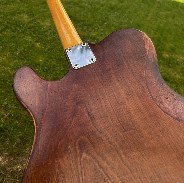 1975 Greco TC-500 WALNUT Telecaster Custom (ORDER Made Fender Japan LAWSUIT ERA) + Brass Saddles + Toploader Bridge + ORIGINAL Hard Case