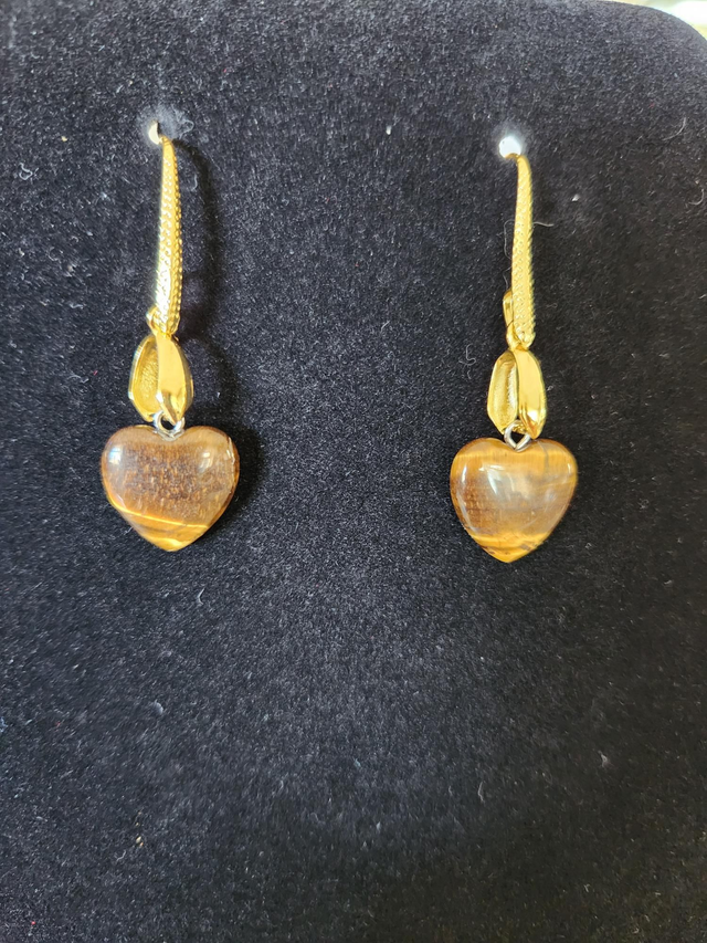 Tigers Eye Earings 
