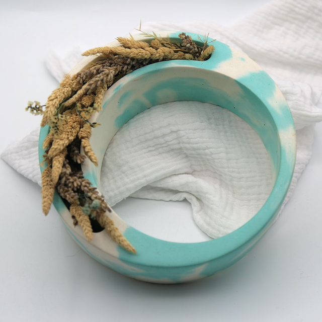 Couronne Iris en fleurs