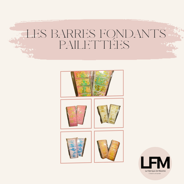 Fondant barre parfumé 