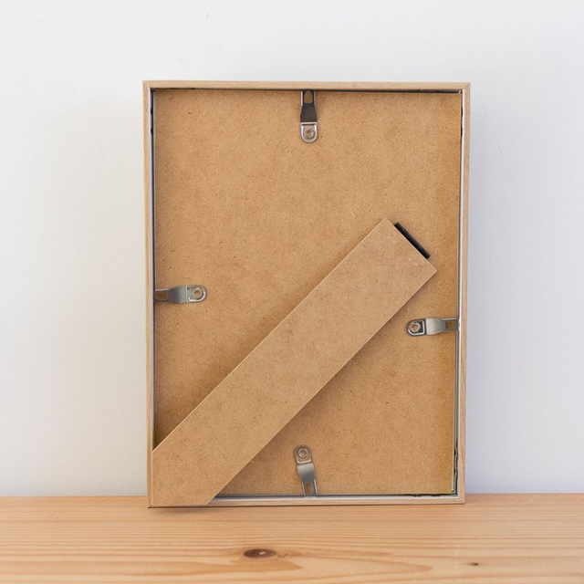 Ondes - Cyanotype encadré - 18x24 cm