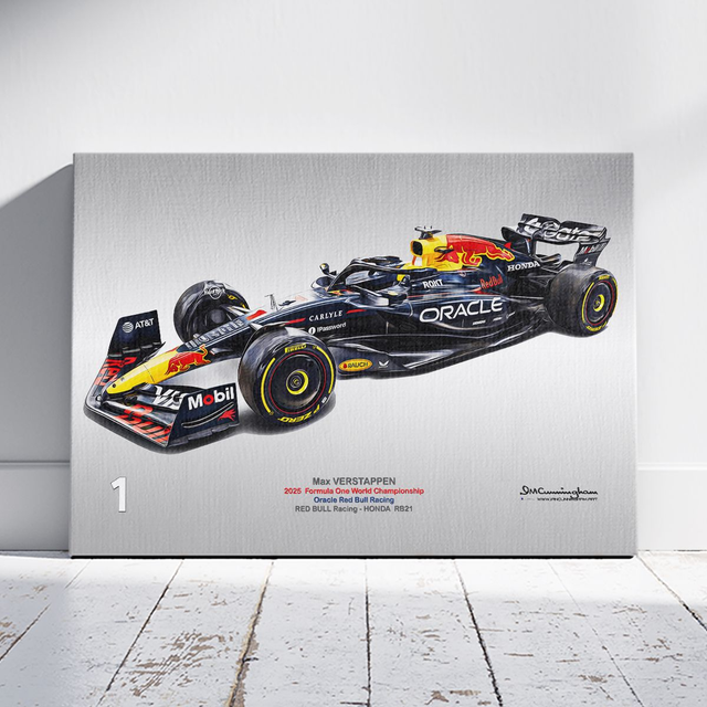C251100 RED BULL RB21 Formula 1 2025 #1 Verstappen F1