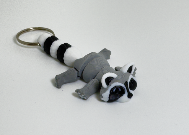 Racoon Sleutelhanger