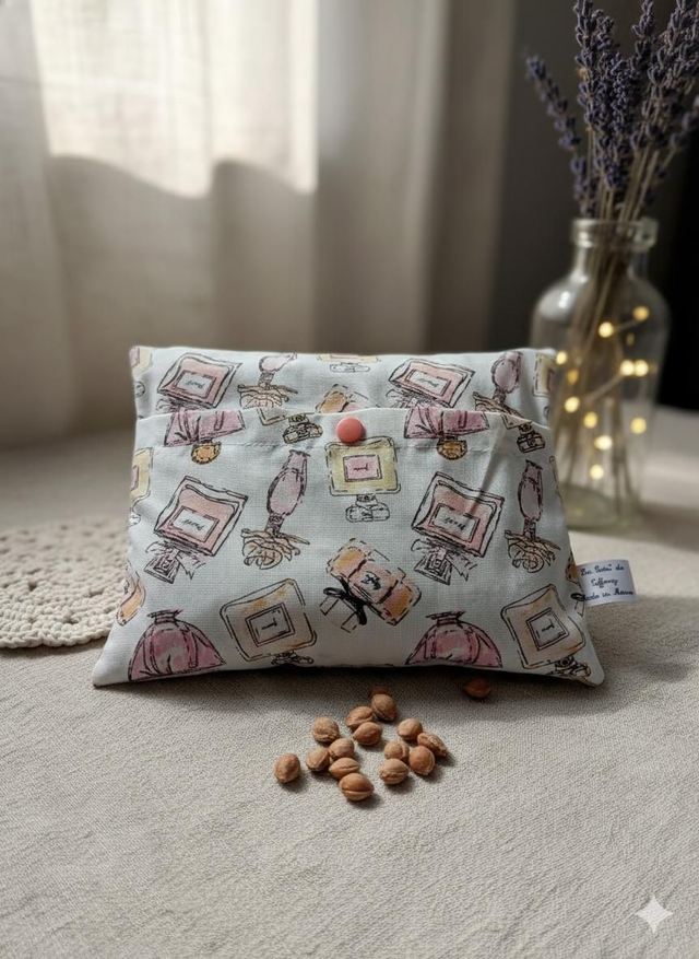 Bouillotte sèche aux noyaux de cerises 🍒