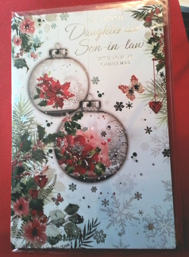 Daughter and Son in Law Christmas 