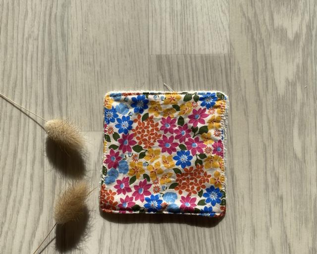 Coton lavable - Azalée 