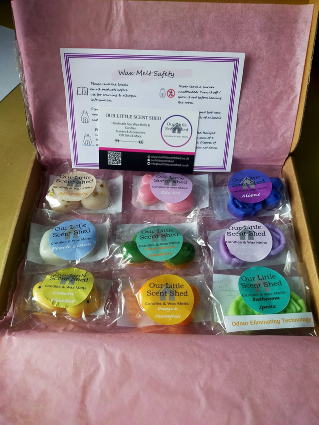 NEW SCENTS LAUNCH SAMPLE BOX