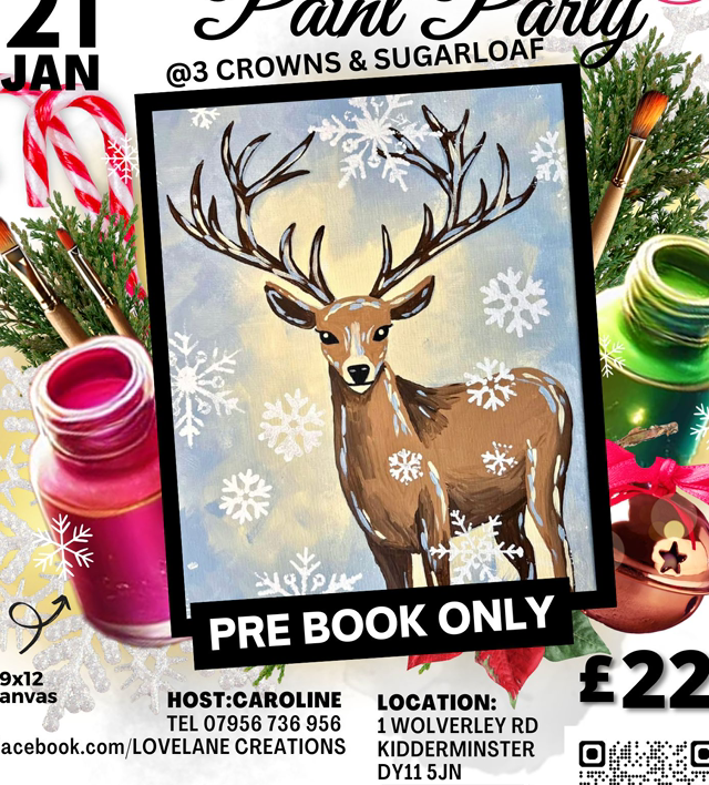 Paint Party - Kidderminster