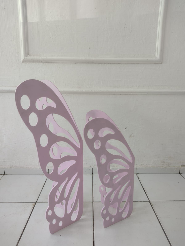 BORBOLETAS ROSA - LOCAÇÃO 