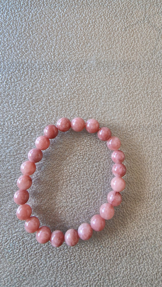 Pulsera de rodonita (equilibrio emocional)