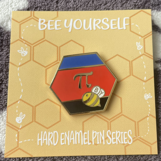 Polyamory Bee Yourself Pin