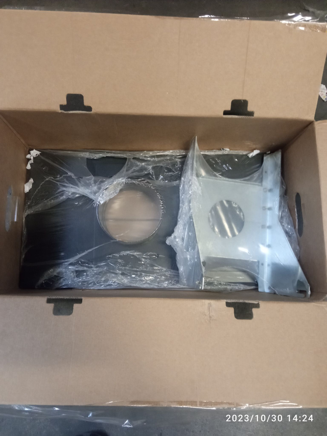 PLA - adaptateur N° 9 kit raccordement concentrique - flexible D80 - D80 - NOIR - 2PLAADA980NO 