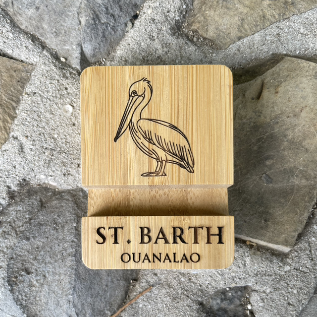 Porte téléphone en bambou 