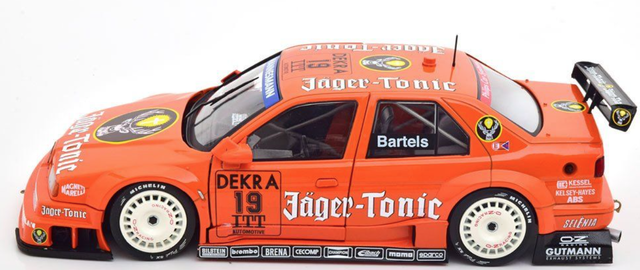 Alfa Romeo 155 V6 TI DTM 1995 Jäger-Tonic M. Bartels Werk83 1:18