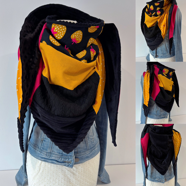 Maxi Chèche Double Patchwork 298