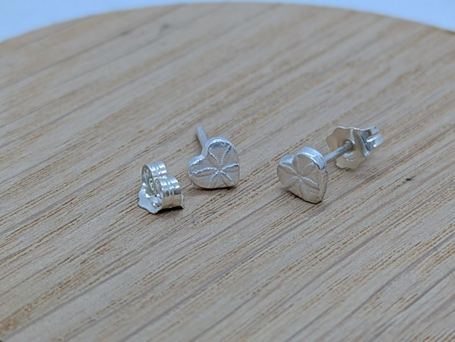 Small Heart Earrings