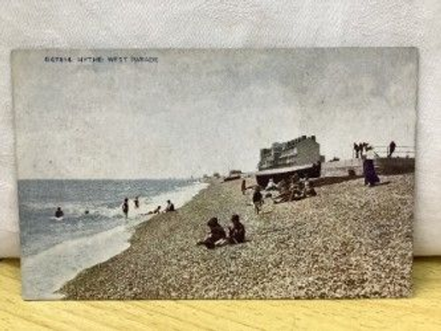 Hythe: West Parade, Kent, The Photochrom Co. Ltd. Postcard. Our Ref No. R364 £2.85