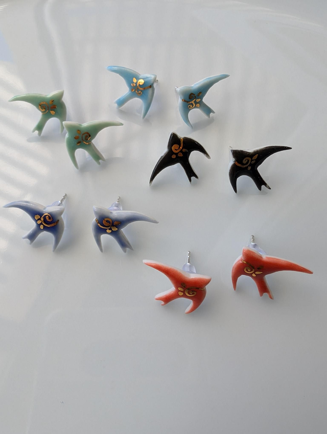 "Andorinhas" Brincos Mini / Mini Earings