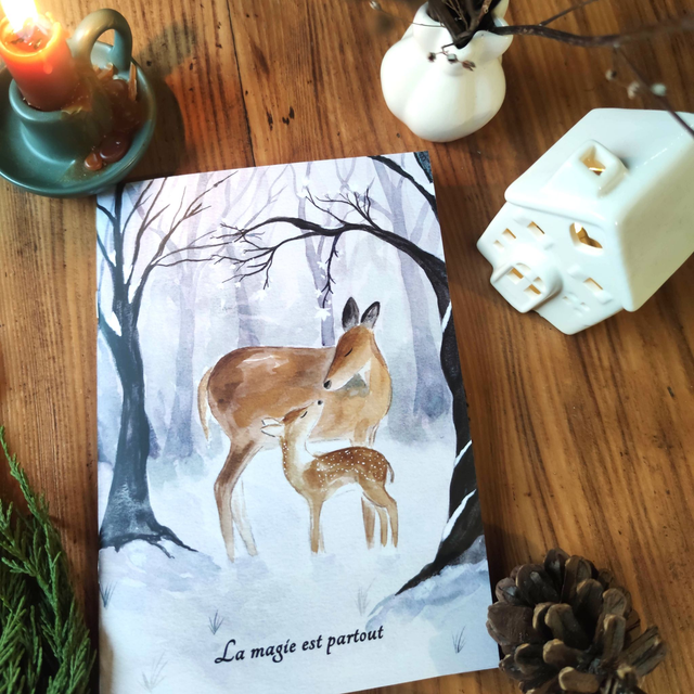 Carnet A5 Parenthèse enchantée &quot;La magie est partout&quot;