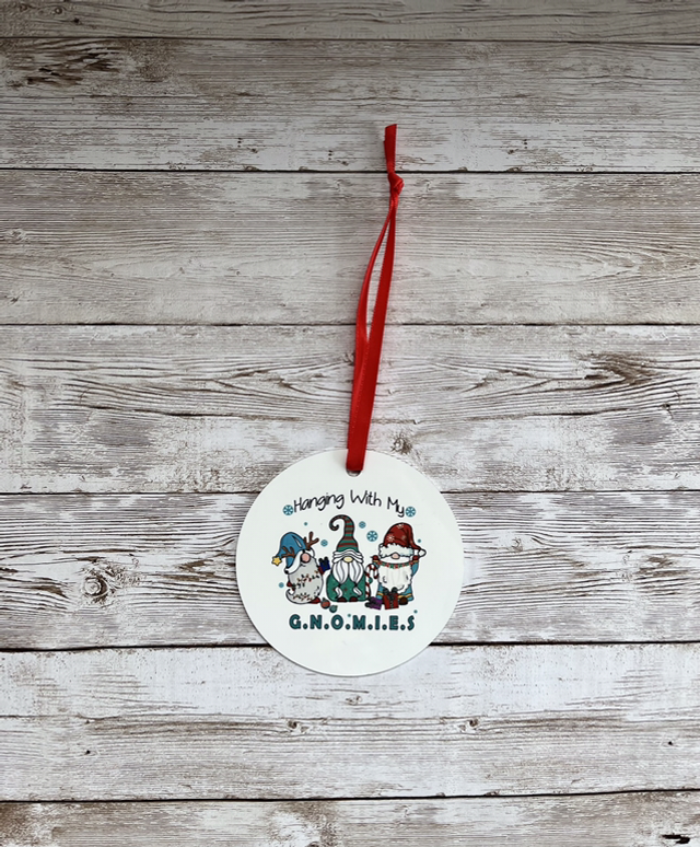 Aluminium Round Christmas Decoration