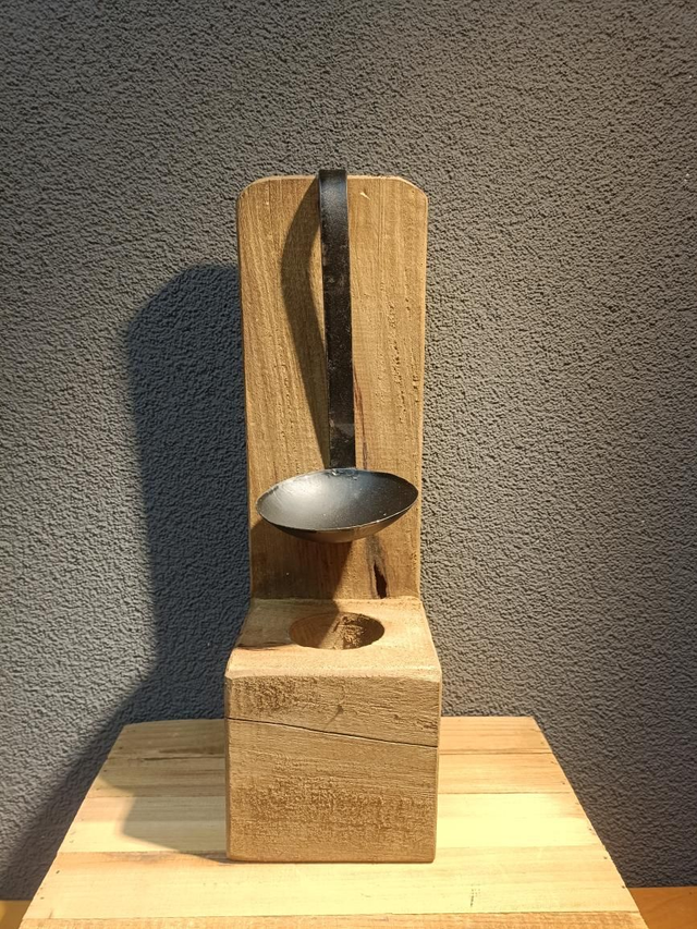 Hangende lepel ( luikhanger )