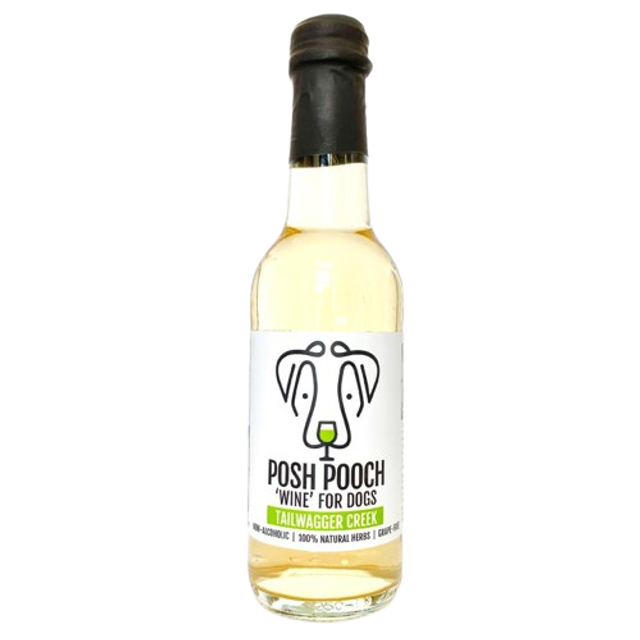 Vin blanc pour chien / chat 