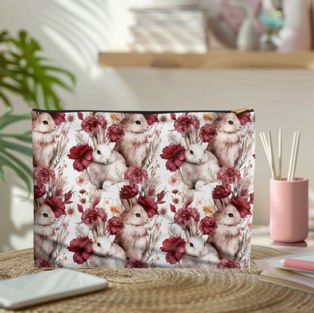 Pochette/trousse Lapin 