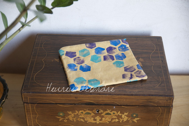 Pochette imprimée moyenne