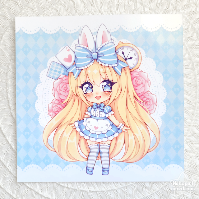 Carte Carrée - Alice