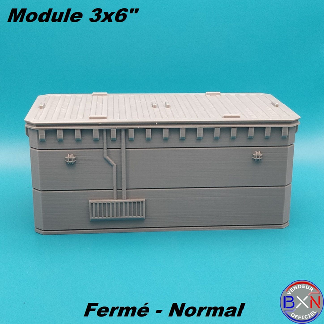 VGT - Module 3x6&quot; - Fermé - Normal