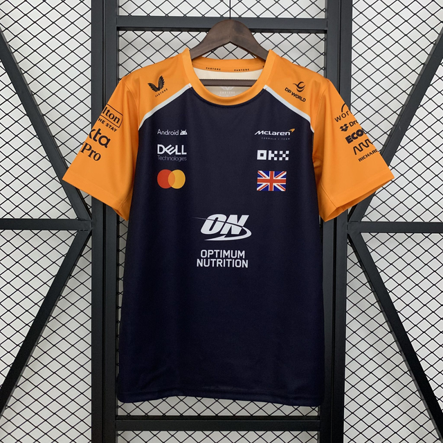 Camiseta McLaren F1 Team 2025 Lando Norris (Negra)