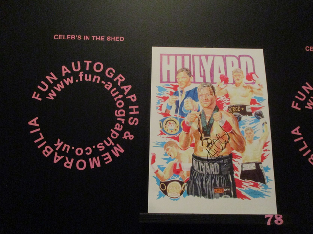 George Hillyard Limited Edition Signed A4 Portrait Drawing Print (78)