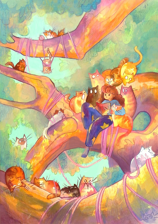 L'arbre à chats patates