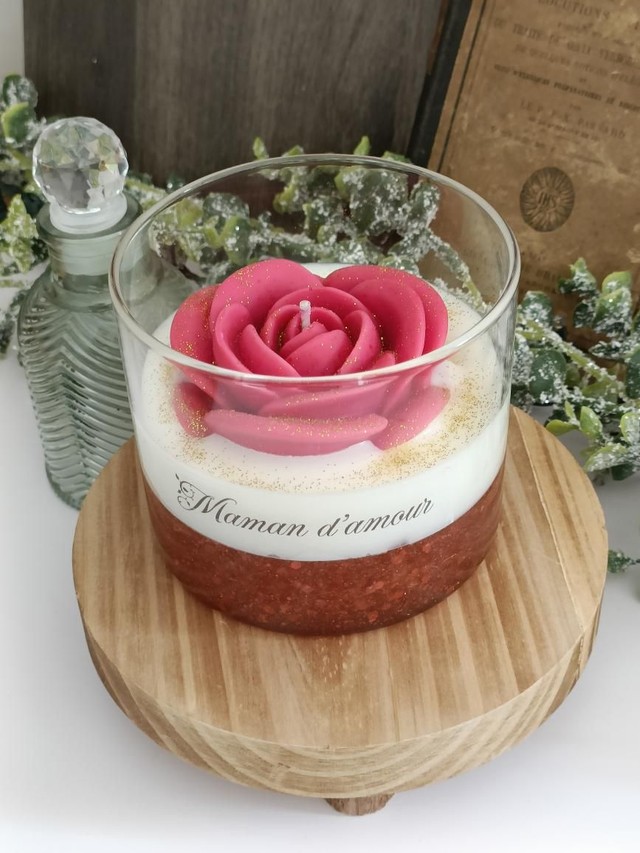 Bougie parfumée "Maman d'amour"