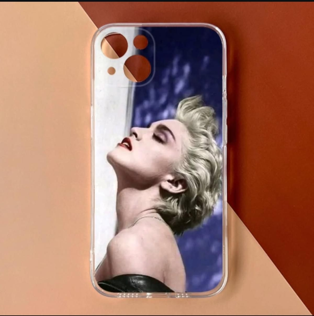 Madonna True Blue Printed Phone Case 