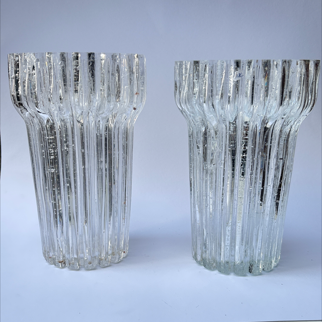 Kristallvase zylindrisch Rarität mit 