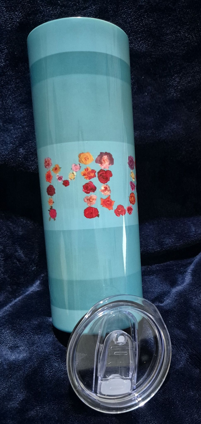 600ml Skinny Tumbler - Sublimated