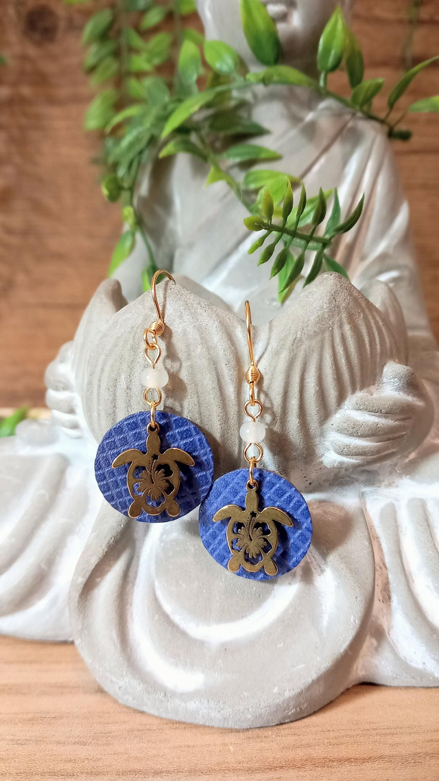 Boucles d'oreilles tortues