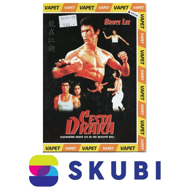 DVD Cesta draka - Bruce Lee / 猛龍過江 - česky, kantonsky