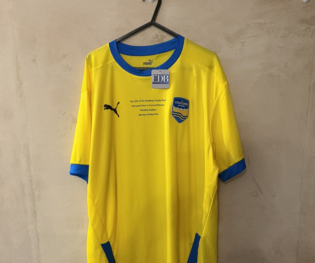 Concord Rovers FA Trophy Final Shirt 2021