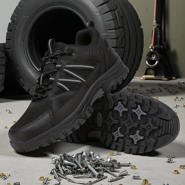 Men's Durable Anti-Slip Breathable Low-Top Hiking Shoes