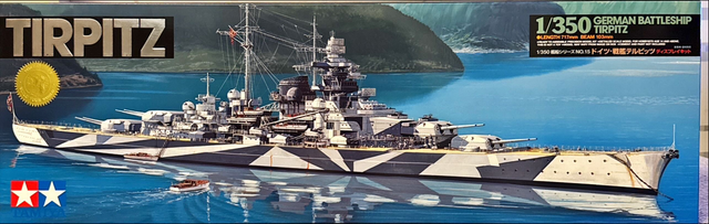 Tamiya 1/350 German Battleship Tirpitz