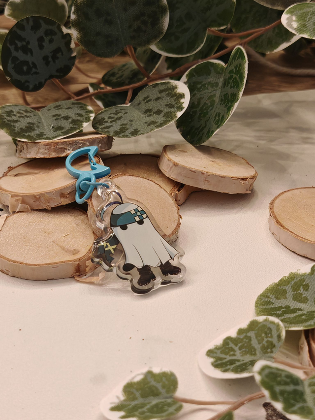 Kinich Ghost - Keychain