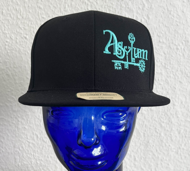 Asylum Cap gerade - black