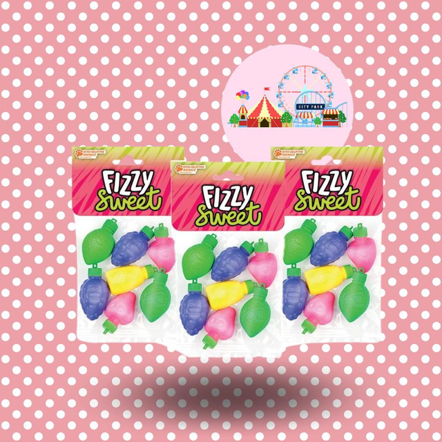 Petites bouteilles à la poudre acidulée 